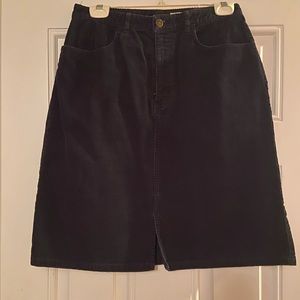 Eddie Bauer courdoroy mini skirt